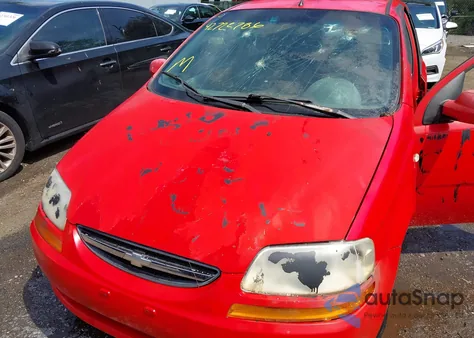 2005 Chevrolet Aveo Ls из США, поврежденный, VIN KL1TD62695B396440